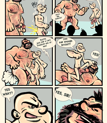 Porn Comics - Popeye And Bluto