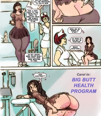Porn Comics - Big Butt Health Program