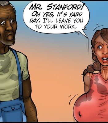 The Wife And The Black Gardeners 3 comic porn sex 13