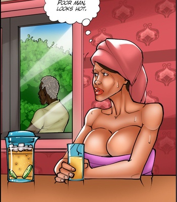 The Wife And The Black Gardeners 3 comic porn sex 55