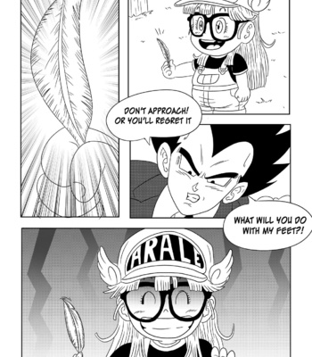 Vegeta – The Paradise in his feet (Chapter 2) comic porn sex 8