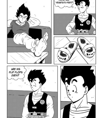 Vegeta: The paradise in his feet (Chapter 3) comic porn sex 5
