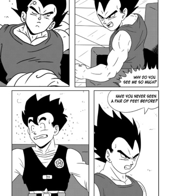 Vegeta: The paradise in his feet (Chapter 3) comic porn sex 6