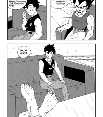 Vegeta: The paradise in his feet (Chapter 3) comic porn sex 7