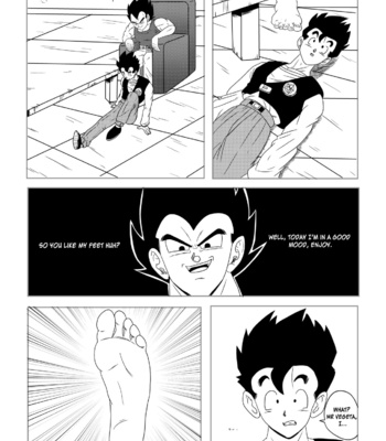 Vegeta: The paradise in his feet (Chapter 3) comic porn sex 12