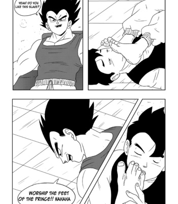 Vegeta: The paradise in his feet (Chapter 3) comic porn sex 15