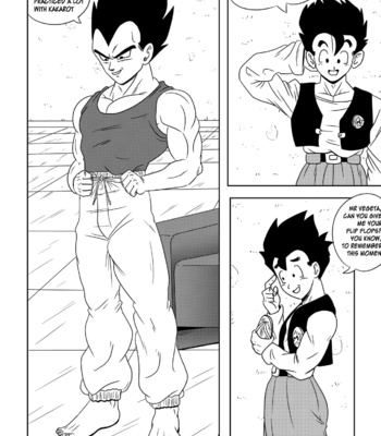 Vegeta: The paradise in his feet (Chapter 3) comic porn sex 26
