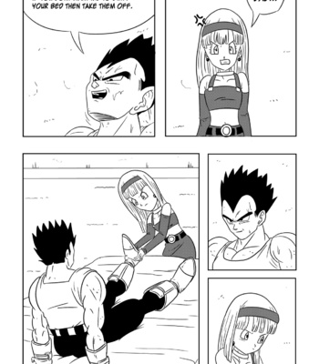 Vegeta: The paradise in his feet (Chapter 1) comic porn sex 7