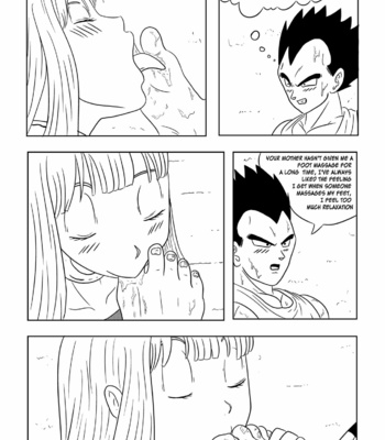 Vegeta: The paradise in his feet (Chapter 1) comic porn sex 13