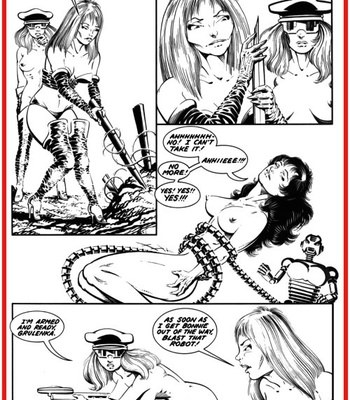 Bondage Girls At War 2 – Man Trouble And A Whip comic porn sex 17