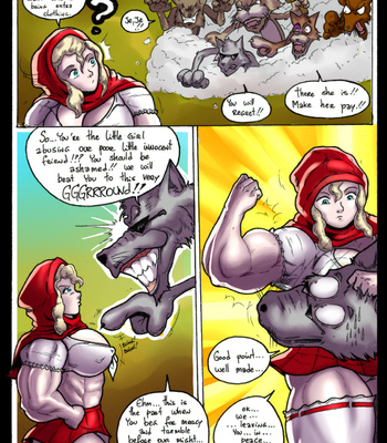 Not So Lil Red Chapter 1, 2 & 3 – Who Is Afraid If The Big Bad Wolf comic porn sex 9