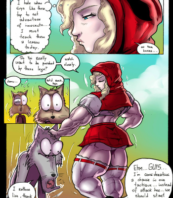 Not So Lil Red Chapter 1, 2 & 3 – Who Is Afraid If The Big Bad Wolf comic porn sex 10