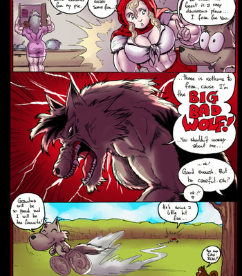 Not So Lil Red Chapter 1, 2 & 3 – Who Is Afraid If The Big Bad Wolf comic porn sex 29