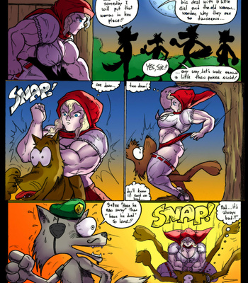 Not So Lil Red Chapter 1, 2 & 3 – Who Is Afraid If The Big Bad Wolf comic porn sex 52