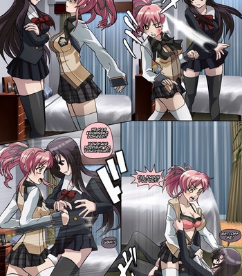 Yandere Catfight – Kotohana vs Haruka comic porn thumbnail 001