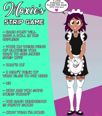 Porn Comics - Moxie's Strip Game
