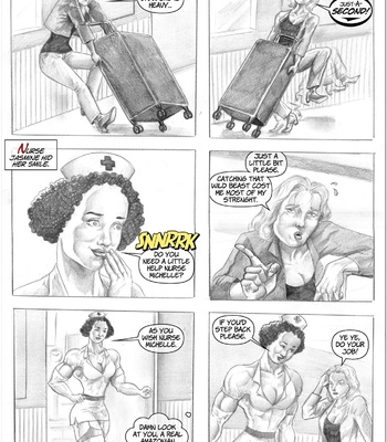 April VS Michelle 2 comic porn sex 8