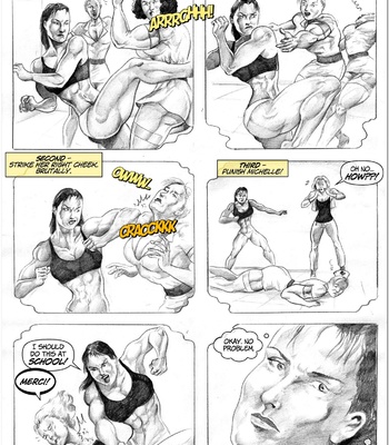 April VS Michelle 2 comic porn sex 22