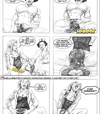 April VS Michelle 2 comic porn sex 35