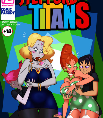 Porn Comics - The Stepford Titans