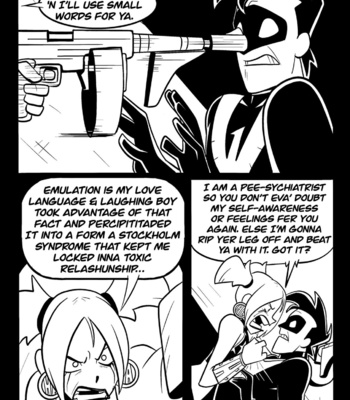 Nightwing x Harley Quinn comic porn sex 5