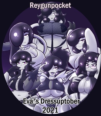 Eva's Dressuptober 2021 comic porn thumbnail 001