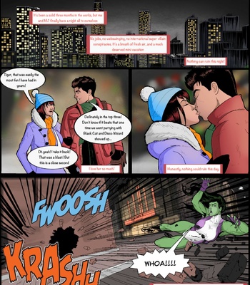 Super Team Up – She-Hulk & Spider-Man comic porn sex 7