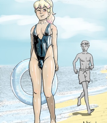 Porn Comics - Jessy CD On The Beach