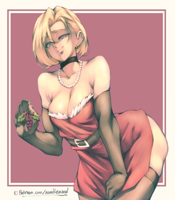 Christmas With Android 18 comic porn thumbnail 001