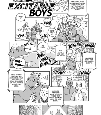 Porn Comics - Excitable Boys