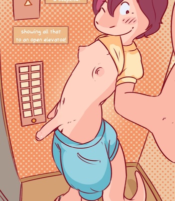 Elevator Dares comic porn sex 4