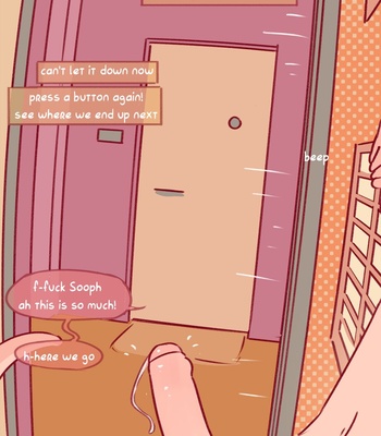 Elevator Dares comic porn sex 12