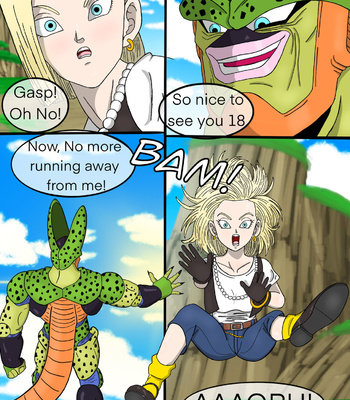 Android 18 – Absorption Story comic porn sex 6