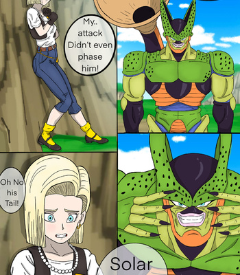 Android 18 – Absorption Story comic porn sex 11