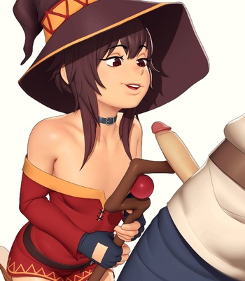 Megumin Explosion comic porn thumbnail 001