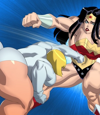 Galatea Vs Wonder Woman comic porn sex 2