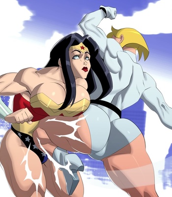 Galatea Vs Wonder Woman comic porn sex 4