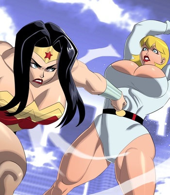 Galatea Vs Wonder Woman comic porn sex 7