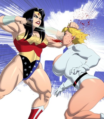 Galatea Vs Wonder Woman comic porn sex 10