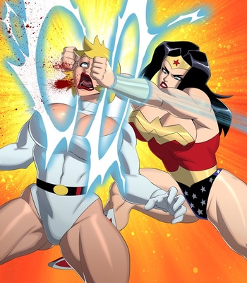 Galatea Vs Wonder Woman comic porn sex 12