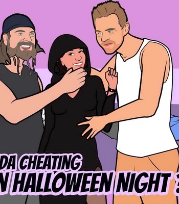 Porn Comics - Kida Cheating On Halloween Night