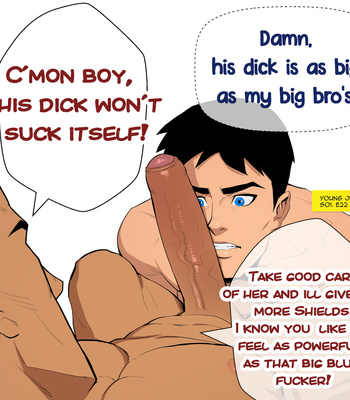 Young Justice – Superboy Earns His Shield comic porn sex 2