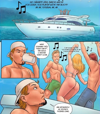 Caught Mom On The Yacht comic porn sex 2