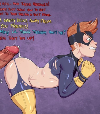 Bat-Boy Captured comic porn sex 4