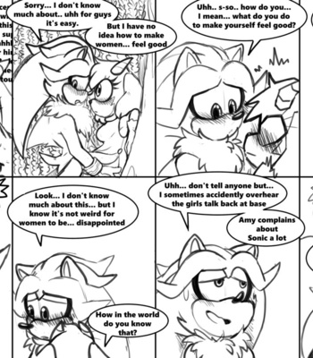 Silver The Hedgehog And A Goat comic porn sex 6