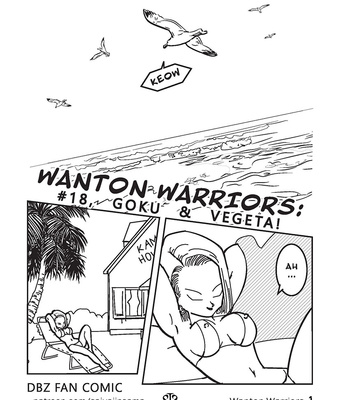 Wanton Warriors 1 – Goku, 18 & Vegeta comic porn sex 2