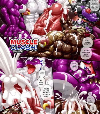 Porn Comics - Muscle Clash!