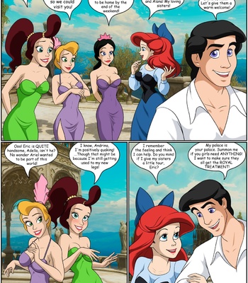 Ariel & Her Sisters comic porn sex 2