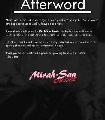 Mirah-San – Encore comic porn sex 44