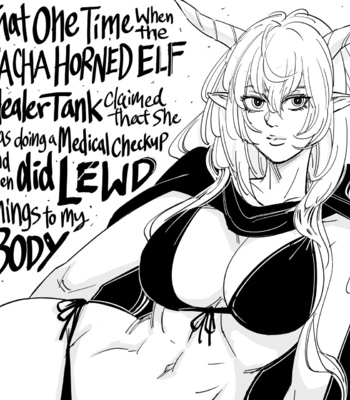 That One Time When The Elf Claimed That She Was Doing A Medical Checkup And Then Did Lewd Things To My Body comic porn thumbnail 001